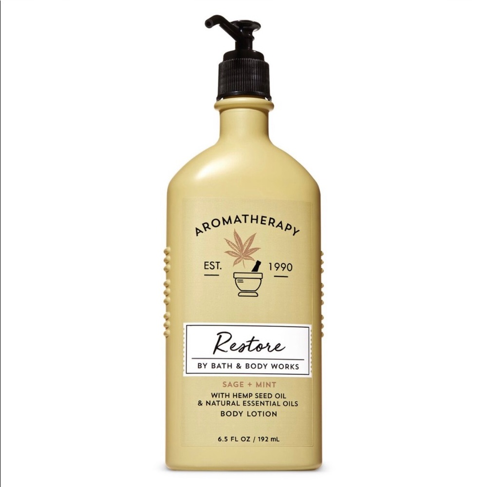 B&BW Aromatherapy Restore Sage+Mint Body Lotion